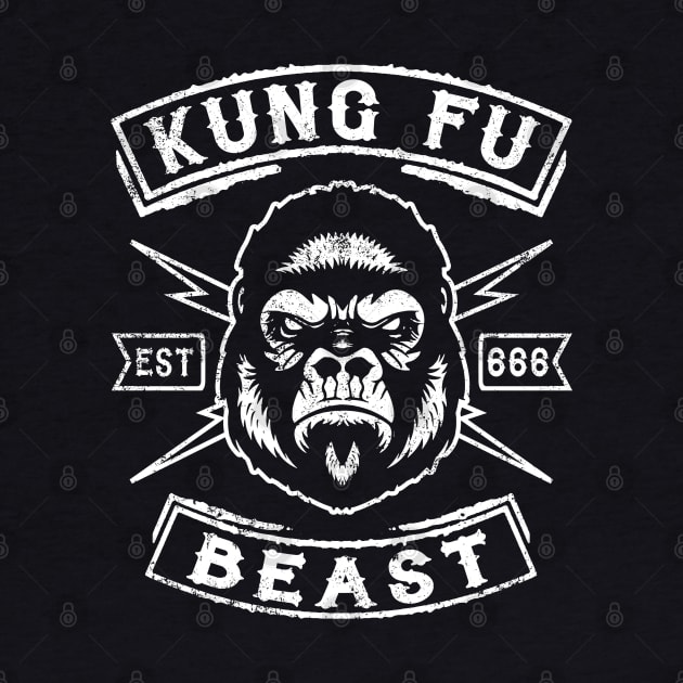 KUNG FU - KUNG FU BEAST by Tshirt Samurai
